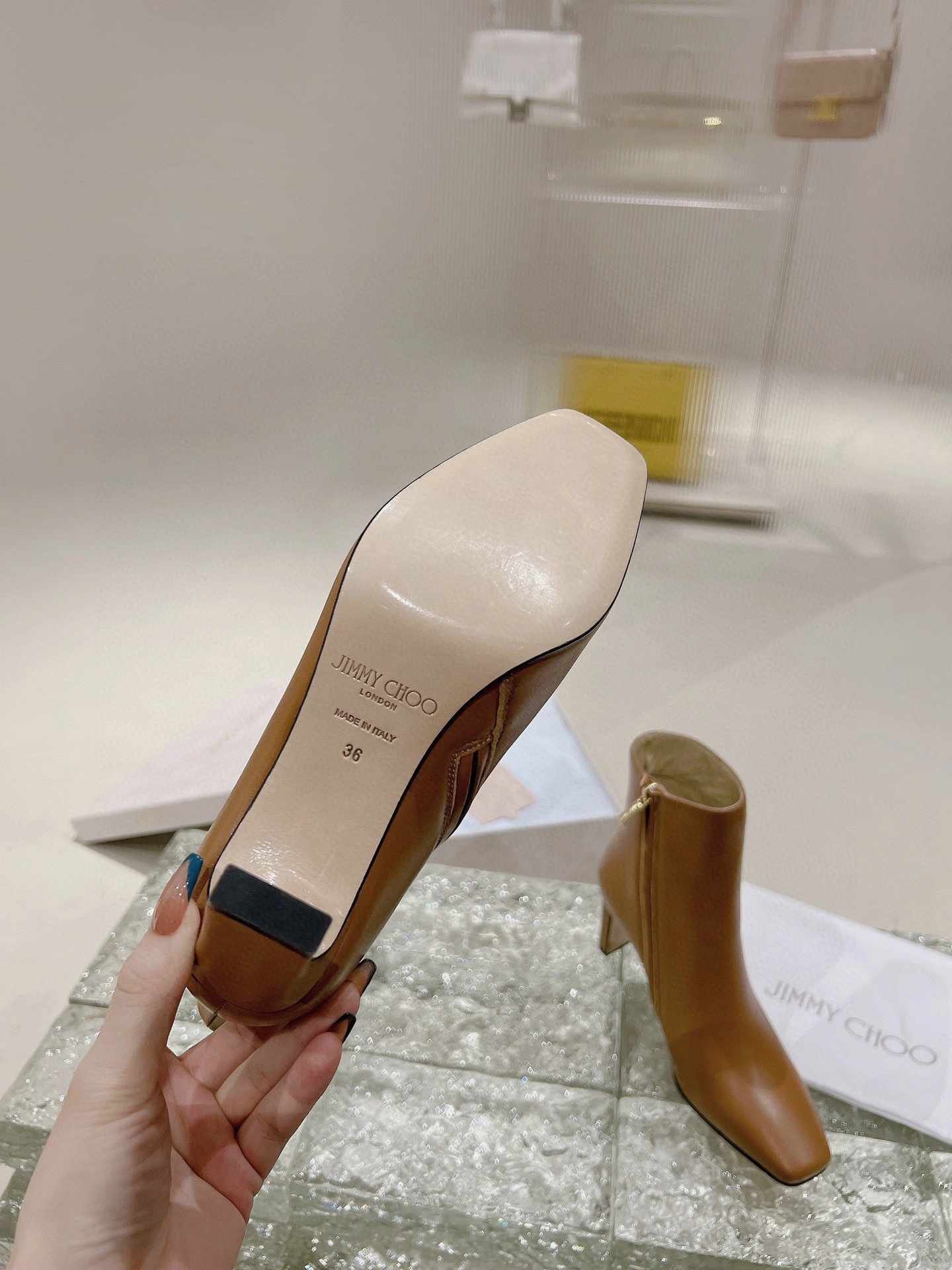 coco- Minori 65 cowhide Heel height：6.5cm item:B-X158J2421